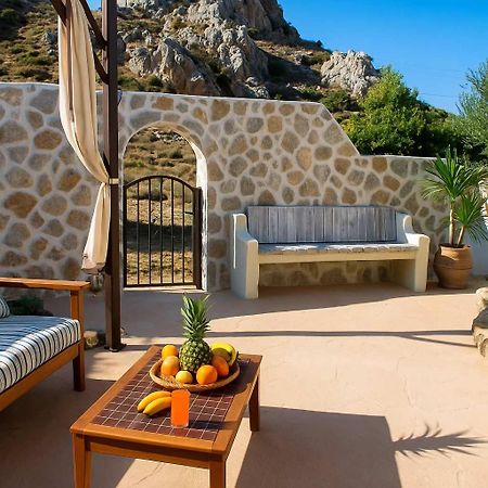Atlantic Cave Haven-Seaside, Fully Equipped Apartment Kolymbia Ngoại thất bức ảnh