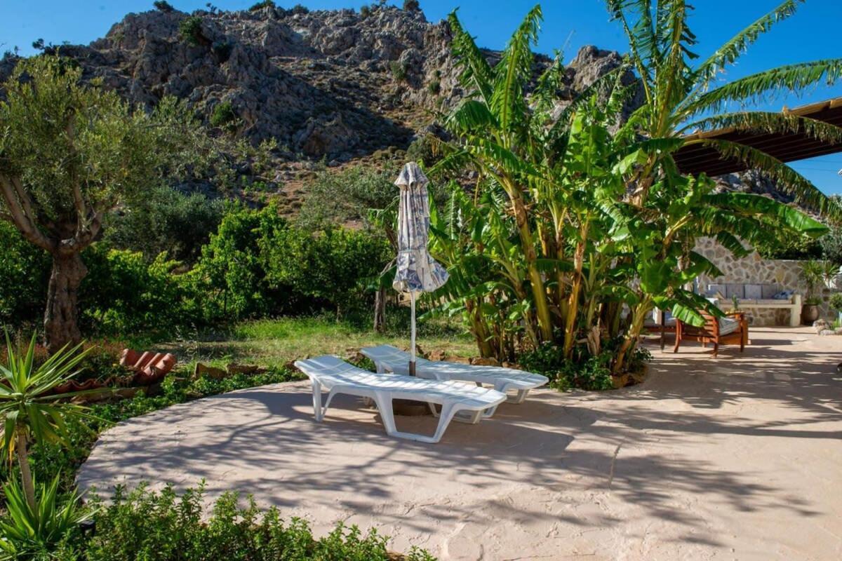 Atlantic Cave Haven-Seaside, Fully Equipped Apartment Kolymbia Ngoại thất bức ảnh