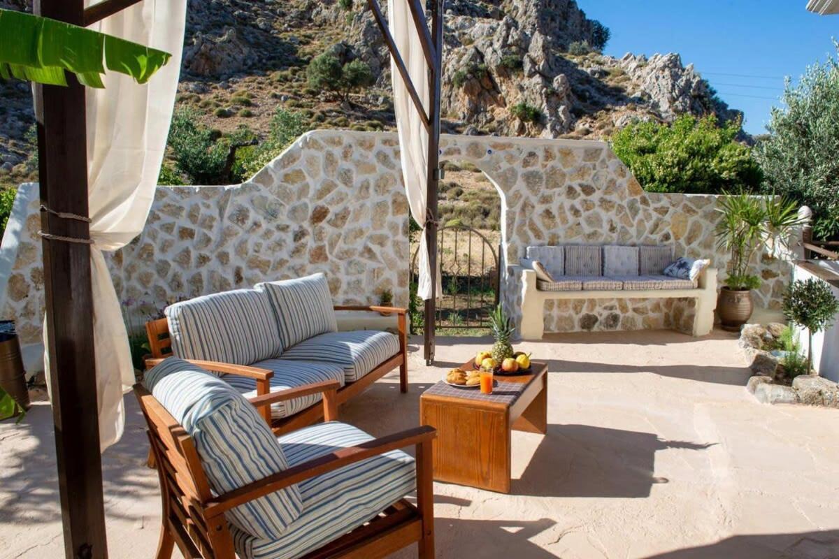 Atlantic Cave Haven-Seaside, Fully Equipped Apartment Kolymbia Ngoại thất bức ảnh
