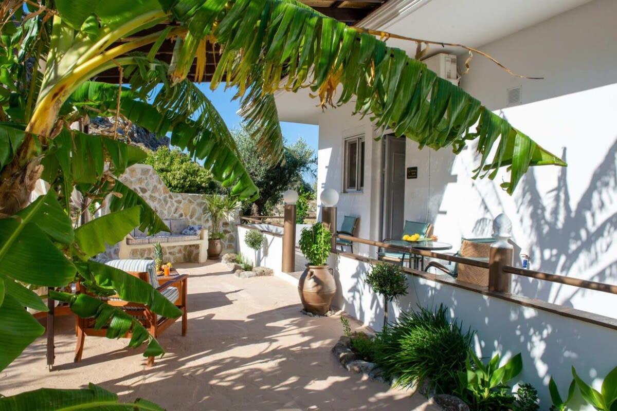 Atlantic Cave Haven-Seaside, Fully Equipped Apartment Kolymbia Ngoại thất bức ảnh