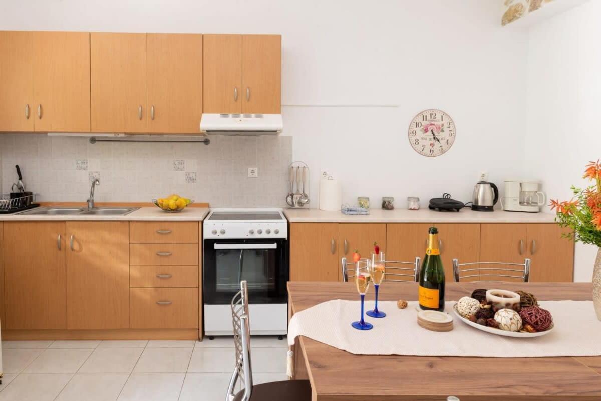 Atlantic Cave Haven-Seaside, Fully Equipped Apartment Kolymbia Ngoại thất bức ảnh