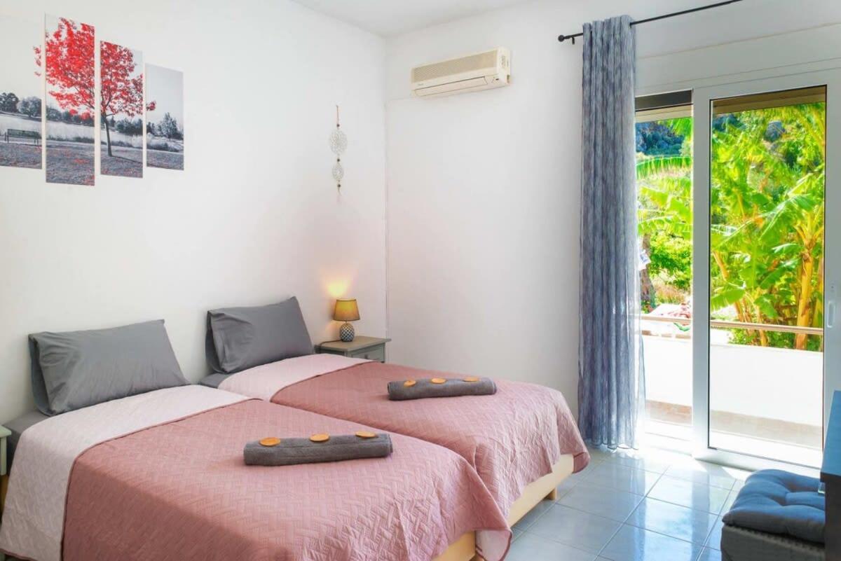 Atlantic Cave Haven-Seaside, Fully Equipped Apartment Kolymbia Ngoại thất bức ảnh