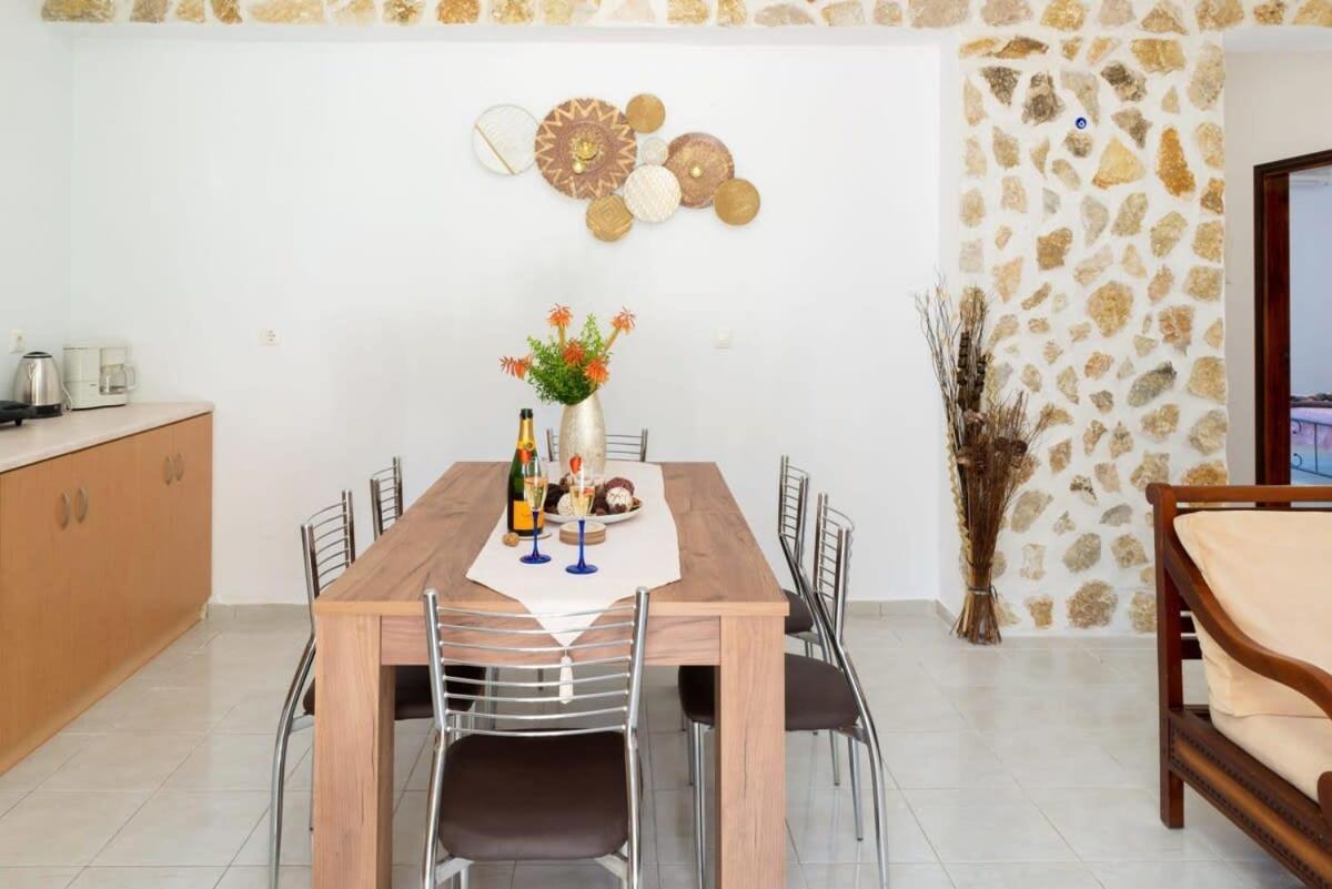 Atlantic Cave Haven-Seaside, Fully Equipped Apartment Kolymbia Ngoại thất bức ảnh